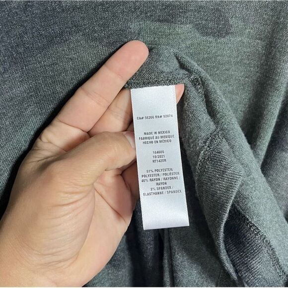 Splendid Camo Cowl Neck Dolman Long Sleeve Lightweight Sweater Top Sz M Green - Picture 9 of 13